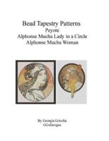 Bead Tapestry Patterns Peyote Alphonse Mucha Lady in a Circle Alphonse Mucha Woman
