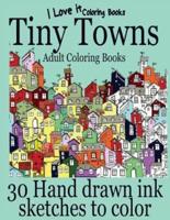 Adult Coloring Books: Tiny Towns