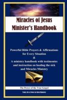 Miracles of Jesus Minister's Handbook