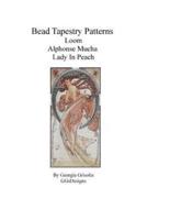 Bead Tapestry Patterns Loom Alphonse Mucha Lady in Peach
