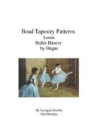 Bead Tapestry Patterns Loom Ballet Dancer by Degas