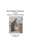 Bead Tapestry Patterns Peyote Balcony by Berthe Morisot