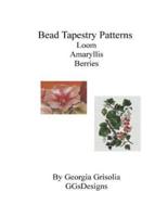Bead Tapestry Patterns Loom Amaryllis Berries