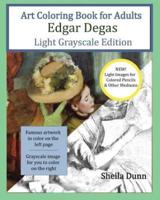 Art Coloring Book for Adults Edgar Degas