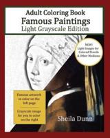 Famous Paintings Adult Coloring Book