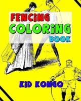Fencing Coloring Book