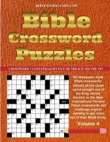 Bible Crossword Puzzles Volume 4