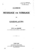 Allgemeine Physiologie Und Pathologie