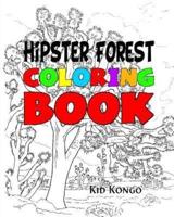 Hipster Forest Coloring Book