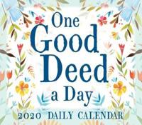 2020 One Good Deed a Day Boxed Daily Calendar