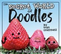2021 the Secret World of Doodles Boxed Daily Calendar
