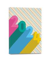 High Note Geometric August 2023-December 2024 17-Month Planner