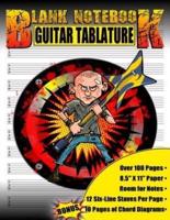 Blank Guitar Tablature Notebook