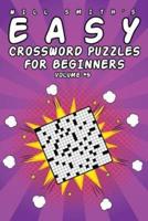 Will Smith Easy Crossword Puzzles For Beginners - Volume 5