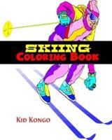 Skiing Coloring Book