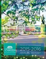 Friends of the Conservatory 2015/2016 Annual Report