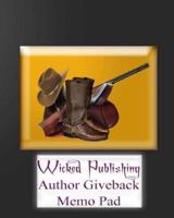 Wicked Publishing Author Giveback Memo Pad