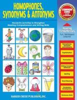 Reading Fundamentals - Homophones, Synonyms & Antonyms