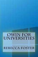 Owin for Universities