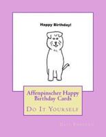 Affenpinscher Happy Birthday Cards