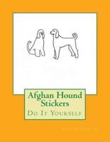 Afghan Hound Stickers