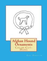 Afghan Hound Ornaments