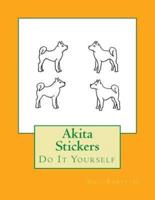 Akita Stickers