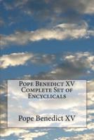 Pope Benedict XV Complete Set of Encyclicals