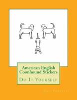 American English Coonhound Stickers
