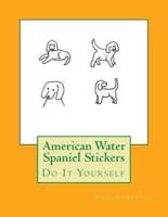 American Water Spaniel Stickers