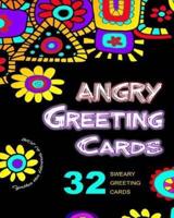 The Adult Coloring Book of Angry Swear Word Greeting Cards