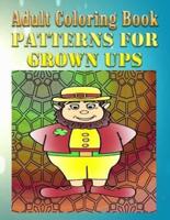 Adult Coloring Book Patterns for Grown Ups