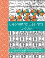 Geometric Designs to Color