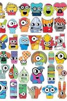 Cute Little Monsters Lined Notebook