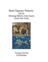 Bead Tapestry Patterns Peyote Morning Ride by John Emms Green Sea Turtle