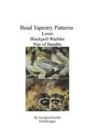 Bead Tapestry Patterns Loom Blackpoll Warbler Pair of Bandits