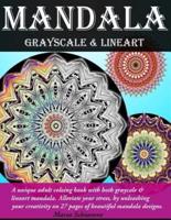 Mandala Grayscale & Lineart