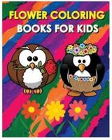 Flower Coloring Books For Kids