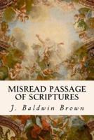 Misread Passage of Scriptures