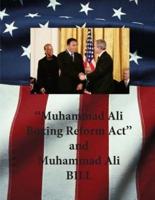 "Muhammad Ali Boxing Reform ACT" and Muhammad Ali Bill