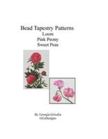 Bead Tapestry Patterns Loom Pink Peony Sweet Peas
