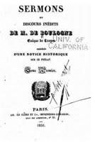 Sermons Et Discours Inedits De M. De Boulogne