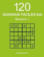 120 Sudokus Faciles 6X6 - N. 1