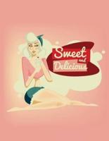 Sweet and Delicious Pin-Up Journal