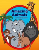 Amazing Animals Coloring Book