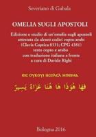 Severiano Di Gabala, Omelia Sugli Apostoli (Testo Copto E Arabo Con Traduzione Italiana a Fronte)