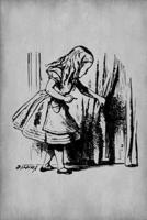 Alice in Wonderland Journal - Alice and The Secret Door (Grey)