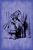 Alice in Wonderland Journal - Alice and The Secret Door (Blue)