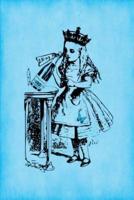 Alice in Wonderland Journal - Party Girl Alice (Bright Blue)