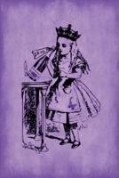 Alice in Wonderland Journal - Party Girl Alice (Purple)
